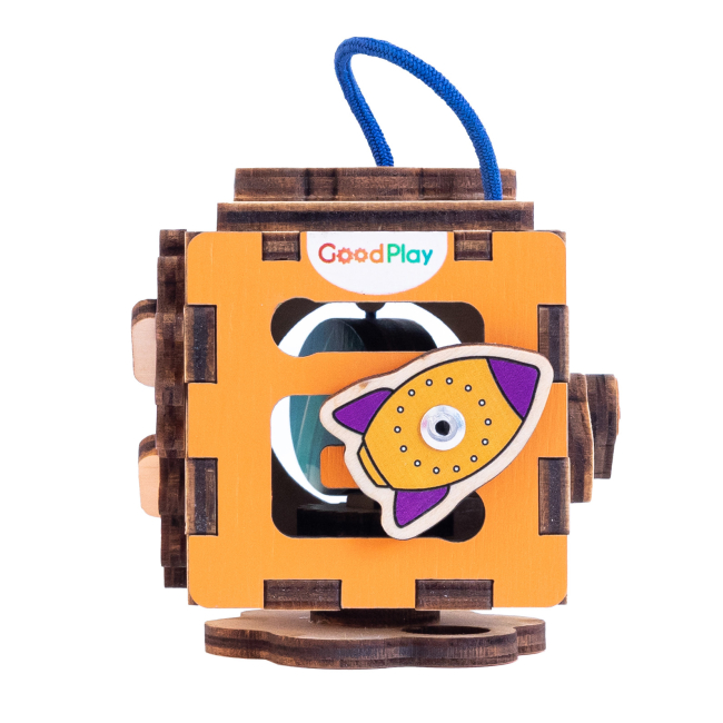 Розвивальні іграшки - Розвивальна іграшка Good Play Бізікубик Космічний (К107)#2