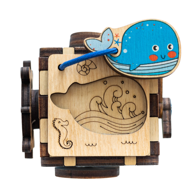 Розвивальні іграшки - Розвивальна іграшка Good Play Бізікубик Океан (К108)#4