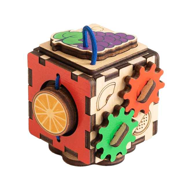 Развивающие игрушки - ​Развивающая игрушка Good Play Бизикубик Витамин (К112)#2