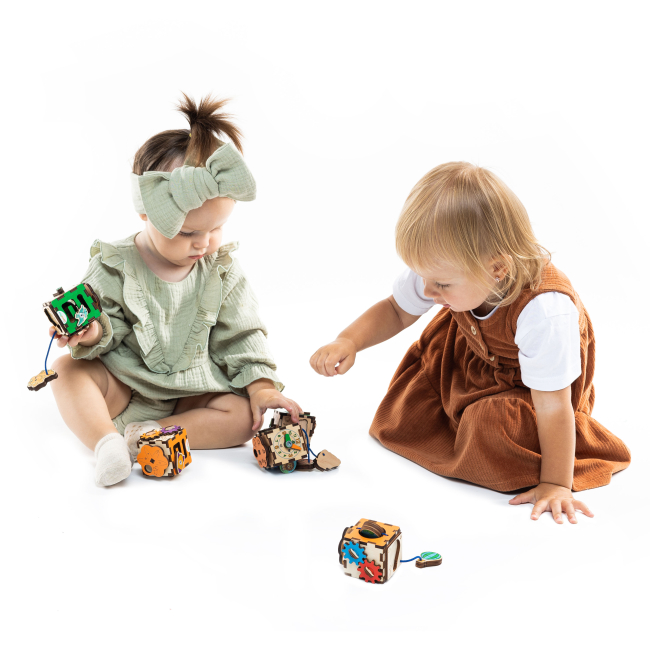 Развивающие игрушки - ​Развивающая игрушка Good Play Бизикубик Витамин (К112)#6