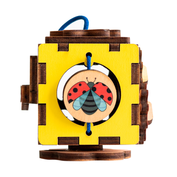 Розвивальні іграшки - ​Розвивальна іграшка Good Play Бізікубик Бджілка (К114)#6