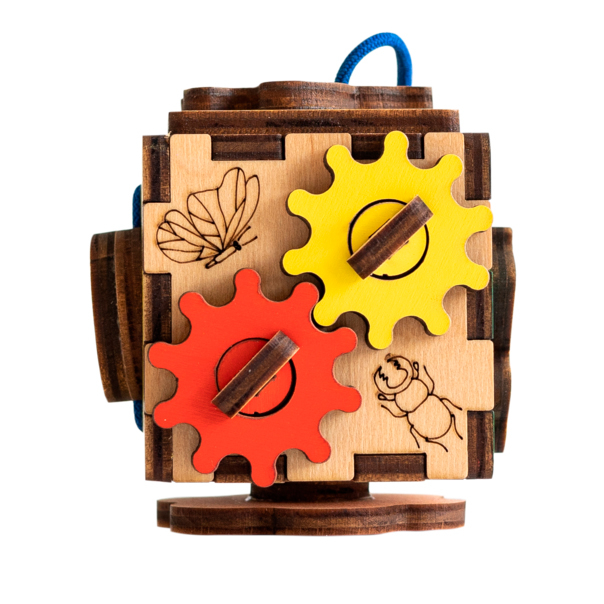 Розвивальні іграшки - ​Розвивальна іграшка Good Play Бізікубик Бджілка (К114)#7