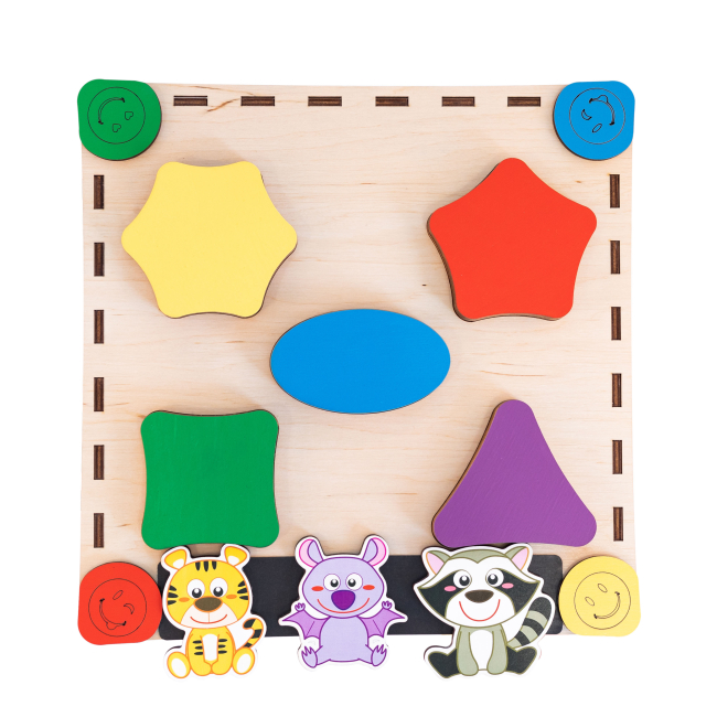 Розвивальні іграшки - Розвивальна іграшка Good Play Бізікубик Творчий (K104)#3