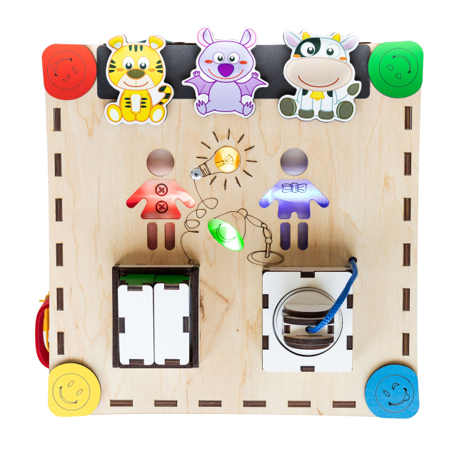 Розвивальні іграшки - Розвивальна іграшка Good Play Бізікубик Інтелект LED (K105E)#3