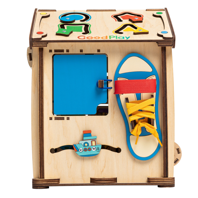 Развивающие игрушки - Развивающая игрушка Good Play Бизидомик Умник (B101)#2