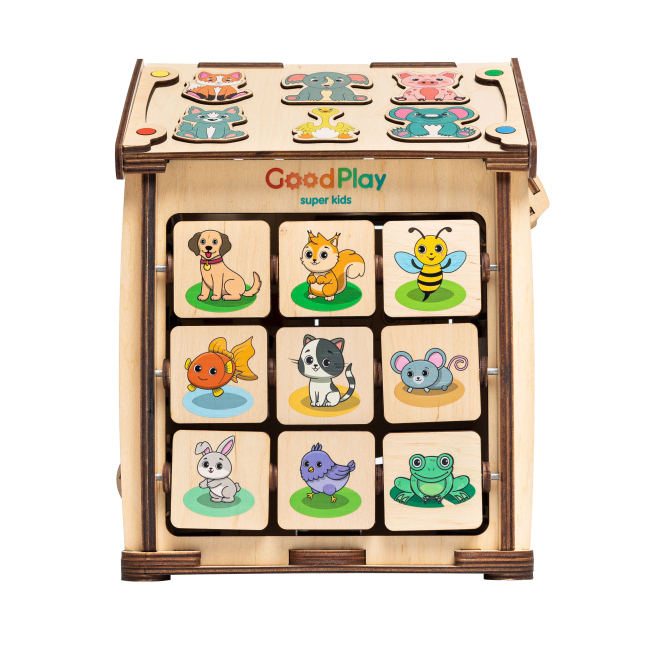 Развивающие игрушки - Развивающая игрушка Good Play Бизидомик Умник (B101)#5