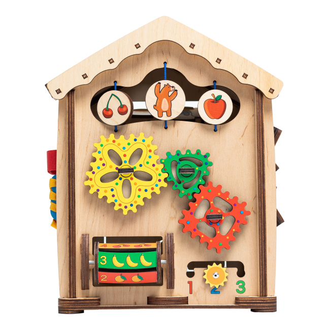 Развивающие игрушки - Развивающая игрушка Good Play Бизидомик Всезнайка LED (B102E)#2