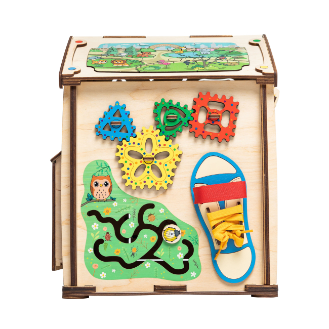 Развивающие игрушки - Развивающая игрушка Good Play Бизидомик Гений (B103) ( B103)#3