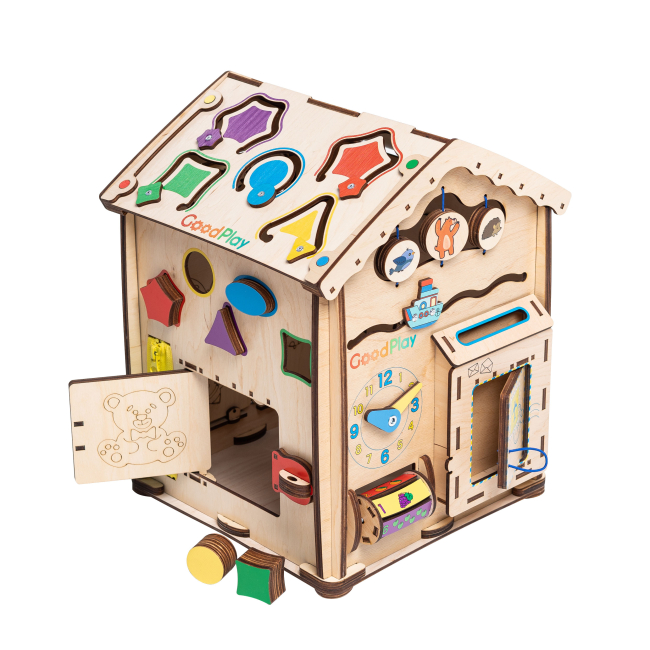 Развивающие игрушки - Развивающая игрушка Good Play Бизидомик Гений (B103) ( B103)#4