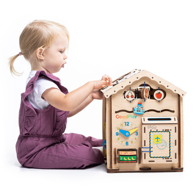 Развивающие игрушки - Развивающая игрушка Good Play Бизидомик Гений (B103) ( B103)#6