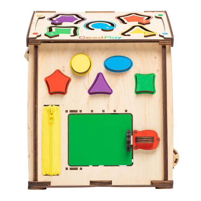 Развивающие игрушки - Развивающая игрушка Good Play Бизидомик Мудрец LED (B104E)#3