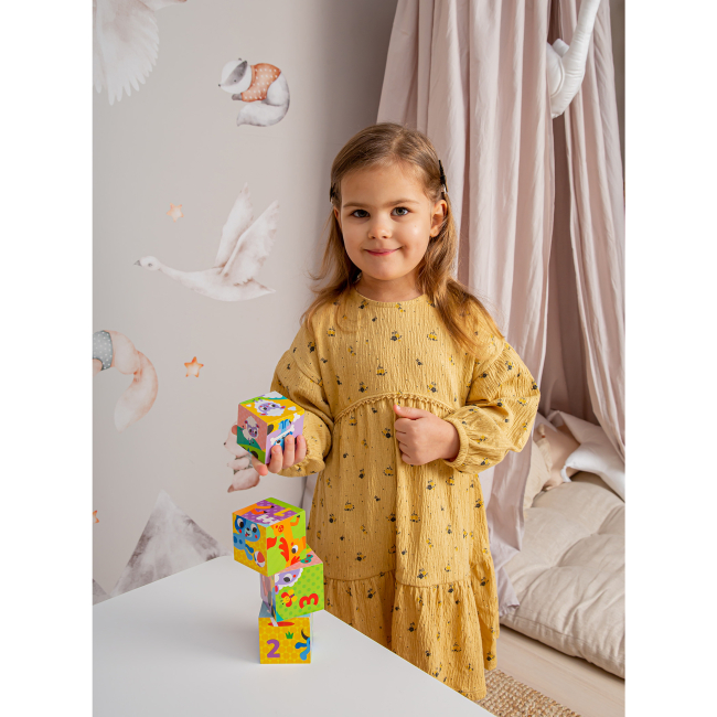 Розвивальні іграшки - Дерев'яна іграшка Kids Hits Пазл Counting Farm (KH20/022)#9