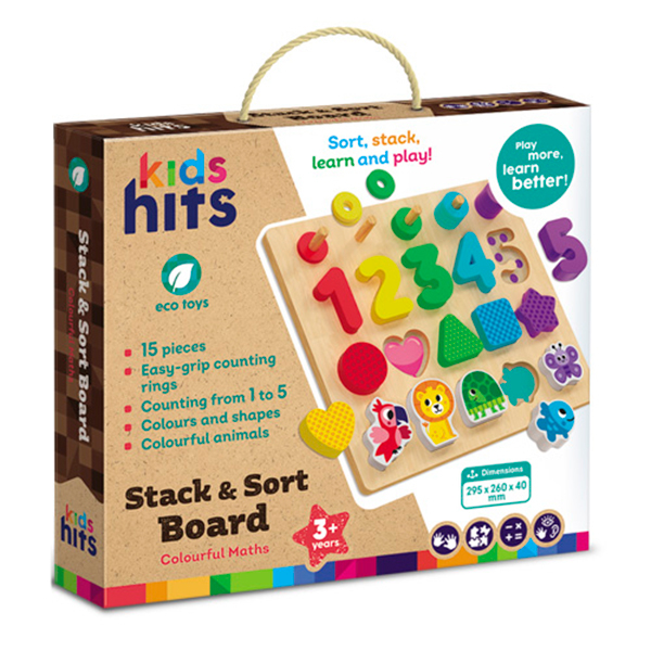 Развивающие игрушки - Сортер Kids Hits Colourful Maths (KH20/024)#4