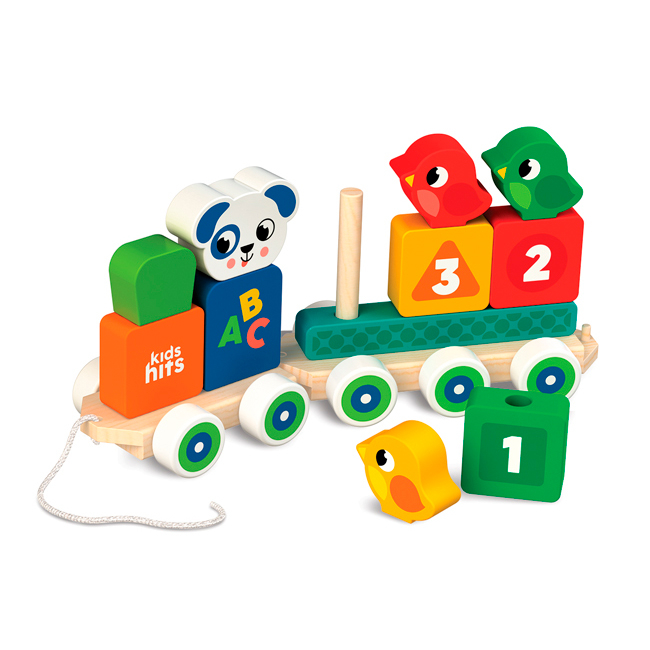Развивающие игрушки - Деревянная игрушка Kids Hits Паровозик (KH20/037)#2