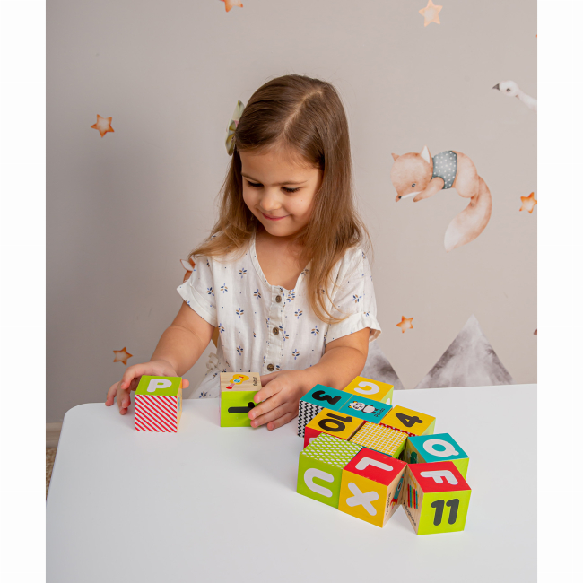 Розвивальні іграшки - Дерев'яні кубики Kids Hits Англійська абетка (KH20/030)#5