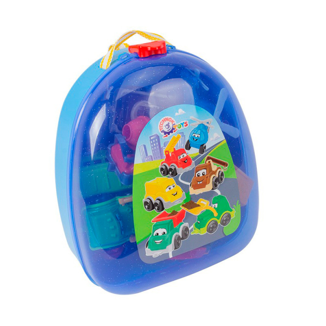 Машинки для малюків - Ігровий набір Technok Транспорт міні у валізі (9253)#4