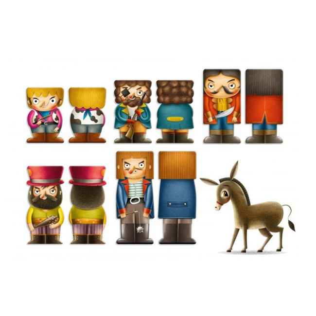 Настольные игры - Настольная игра Granna Музыканты из Бремена (84290)#3