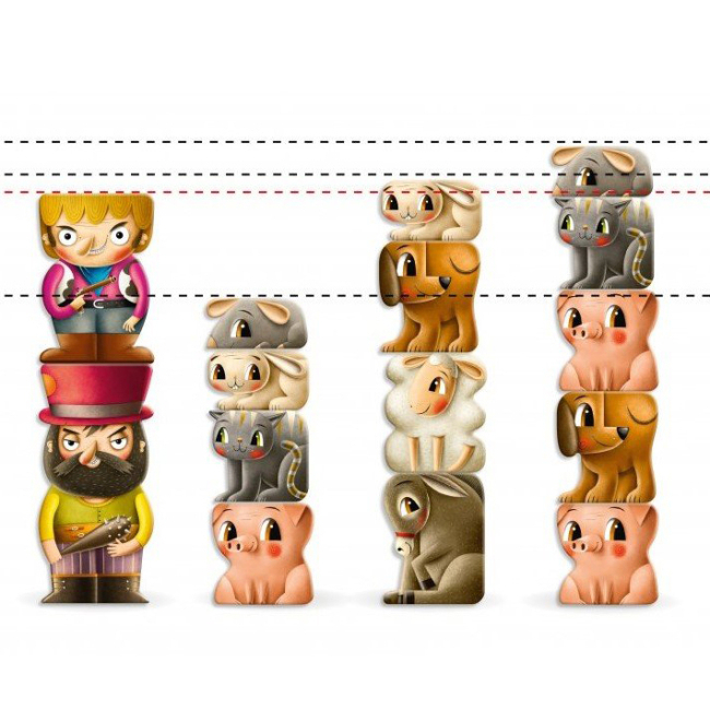 Настольные игры - Настольная игра Granna Музыканты из Бремена (84290)#4