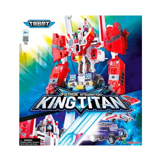 Трансформеры - Робот-трансформер Tobot Детективы Галактики С3 Кинг Титан (301135)#7