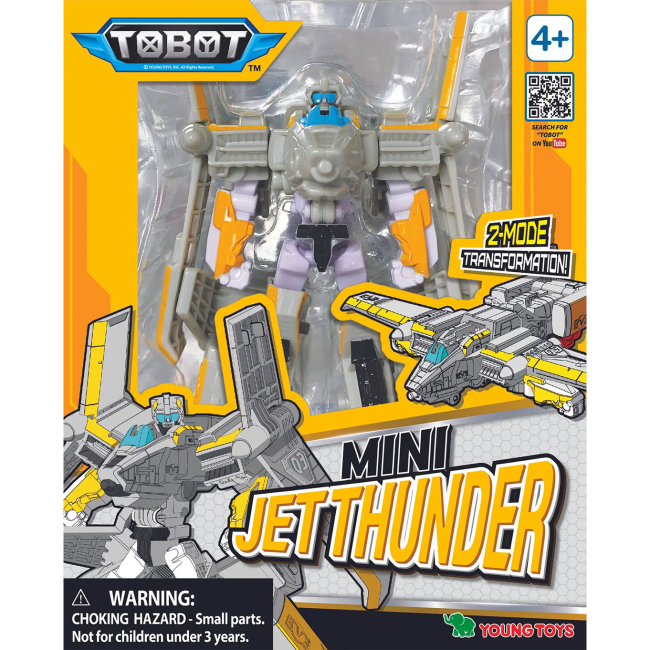 Трансформери - Робот-трансформер Tobot Детективи Галактики С3 Джет Тандер міні (301141)#4