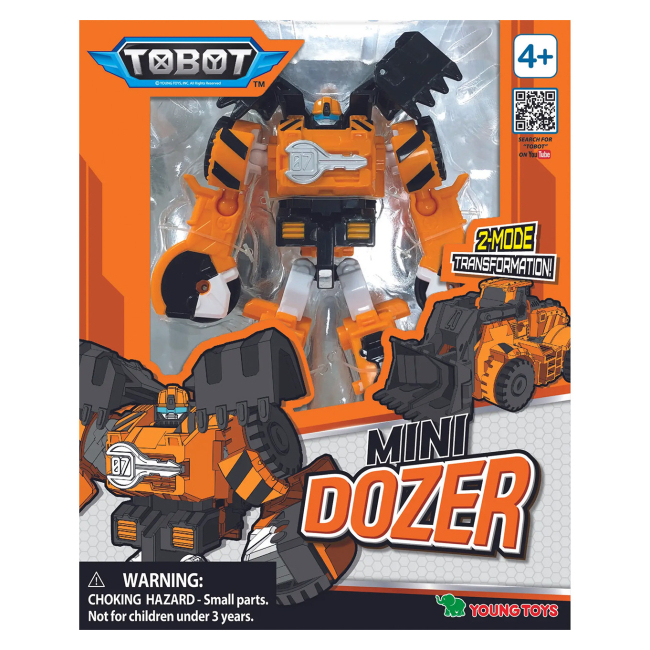 Трансформеры - Робот-трансформер Tobot Детективы Галактики С3 Дозер мини (301146)#4