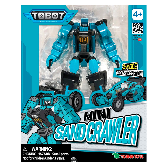 Трансформеры - Робот-трансформер Tobot Детективы Галактики С3 Сэнд Карулер мини (301142)#4