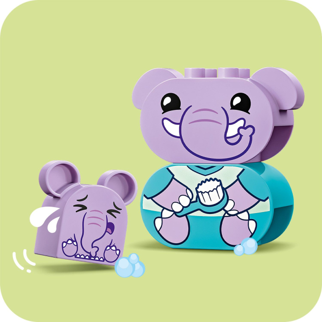 Конструктори LEGO - Конструктор LEGO DUPLO My First Повсякденні процедури: Час приймати ванну (10413)#4