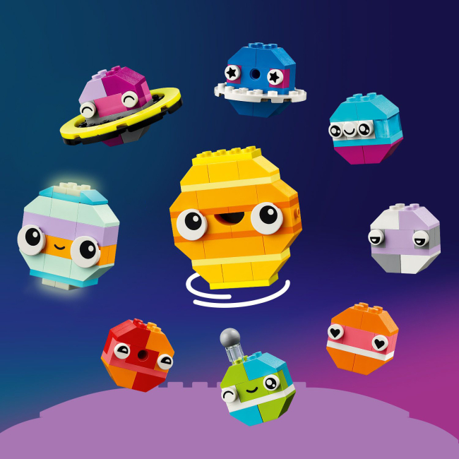 Конструктори LEGO - Конструктор LEGO Classic Творчі космічні обʼєкти (11037)#4