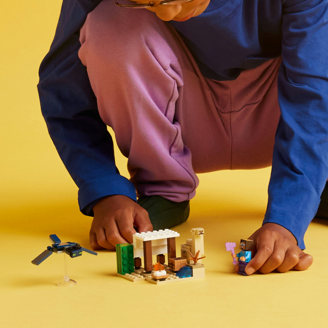 Конструкторы LEGO - Конструктор LEGO Minecraft Экспедиция Стива в пустыню (21251)#5