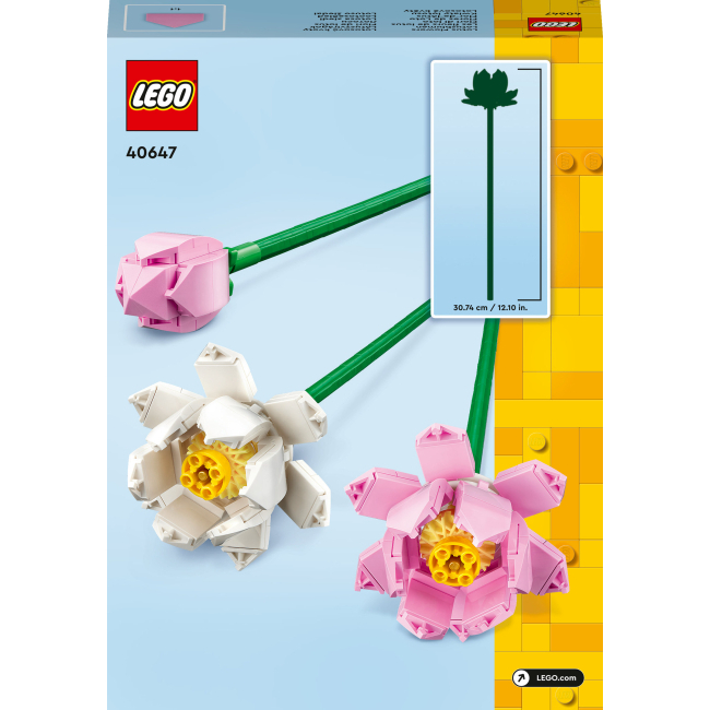 Конструкторы LEGO - Конструктор LEGO Botanicals Цветы лотоса (40647)#3