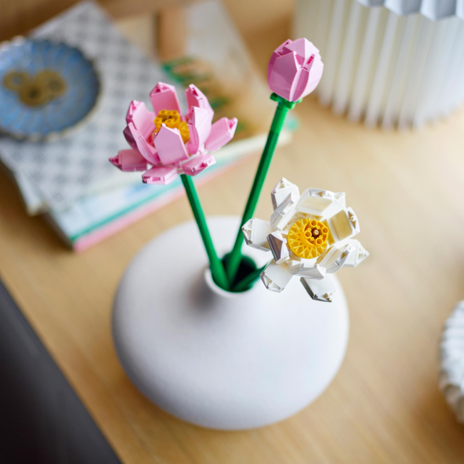 Конструкторы LEGO - Конструктор LEGO Botanicals Цветы лотоса (40647)#6