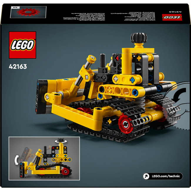 Конструктори LEGO - Конструктор LEGO Technic Надпотужний бульдозер (42163)#3