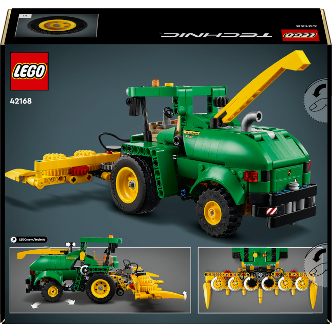 Конструкторы LEGO - Конструктор LEGO Technic Кормоуборочный комбайн John Deere 9700 (42168)#3