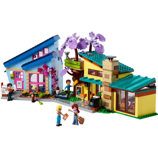 Конструкторы LEGO - Конструктор LEGO Friends Семейные дома Олли и Пейсли (42620)#2