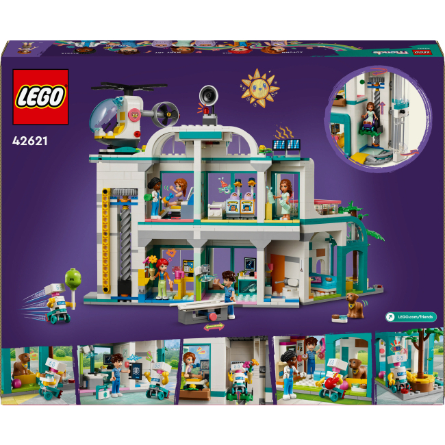 Конструкторы LEGO - Конструктор LEGO Friends Больница в Хартлейк-Сити (42621)#3