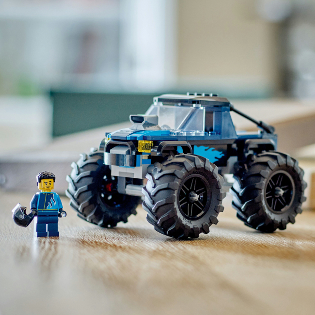 Конструктори LEGO - Конструктор LEGO City Синя вантажівка-монстр (60402)#7