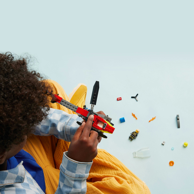 Конструкторы LEGO - Конструктор LEGO City Пожарный спасательный вертолет (60411)#4