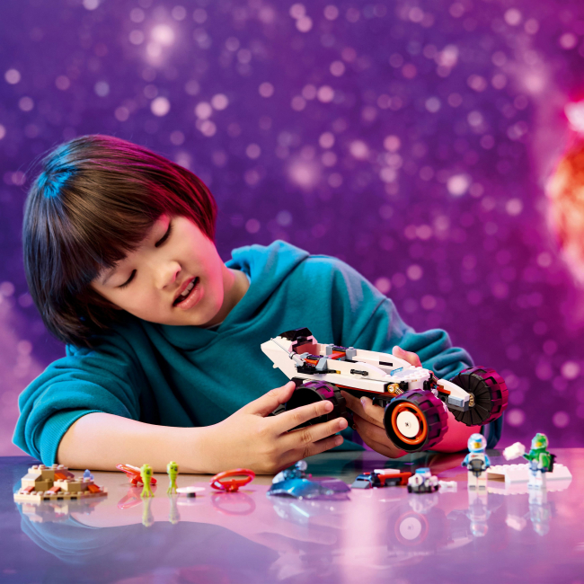 Конструкторы LEGO - Конструктор LEGO City Космический исследовательский вездеход и инопланетная жизнь (60431)#4