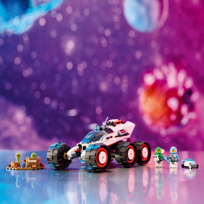 Конструкторы LEGO - Конструктор LEGO City Космический исследовательский вездеход и инопланетная жизнь (60431)#6
