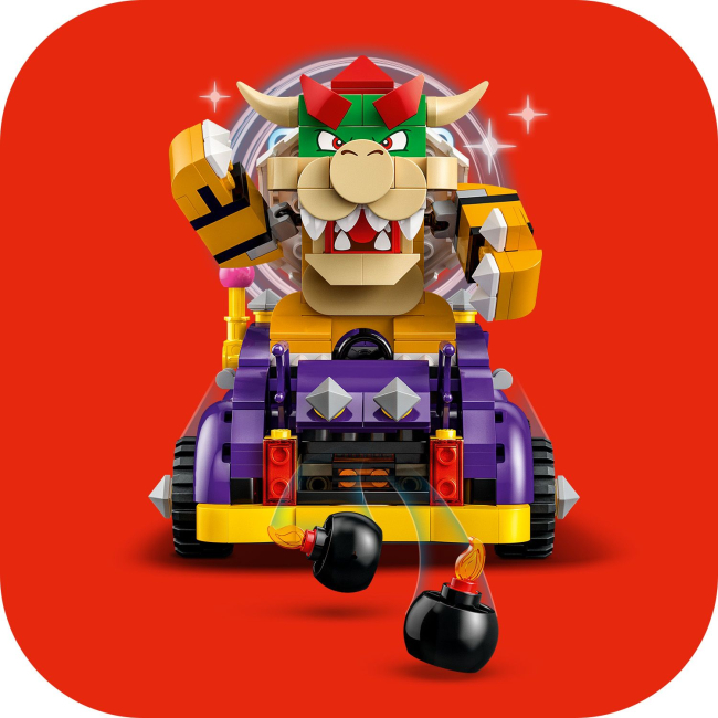 Конструктори LEGO - Конструктор LEGO ​Super Mario Маслкар Bowser. Додатковий набір (71431)#7