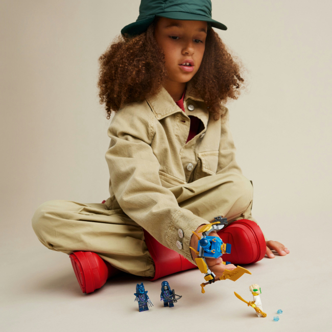 Конструкторы LEGO - Конструктор LEGO NINJAGO Боевой набор робота Джея (71805)#4