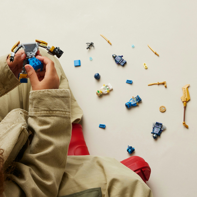 Конструкторы LEGO - Конструктор LEGO NINJAGO Боевой набор робота Джея (71805)#6