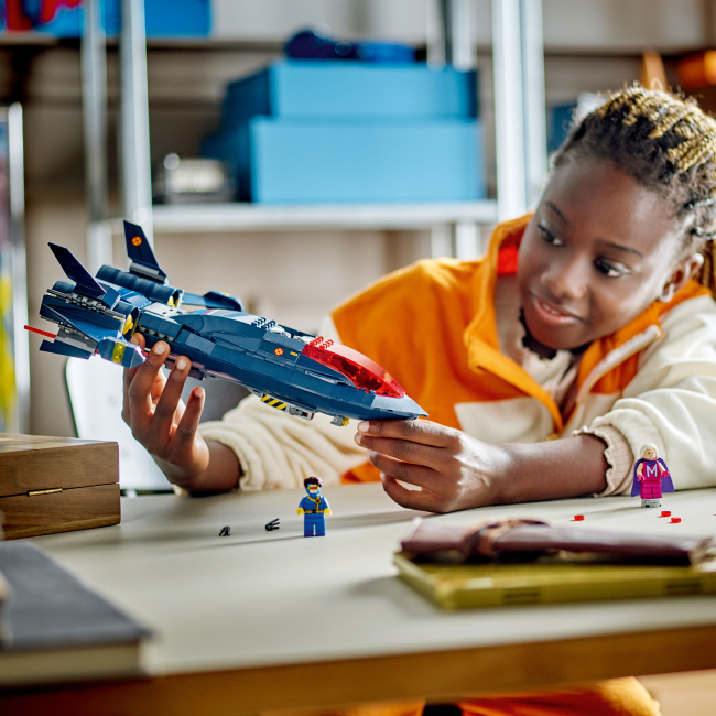 Конструктори LEGO - Конструктор LEGO Marvel X-Jet Людей Ікс (76281)#5