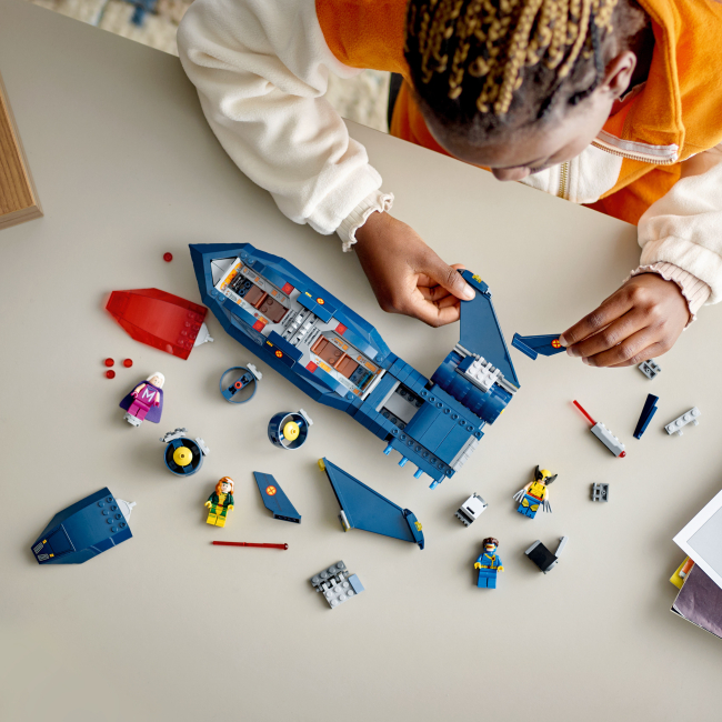 Конструктори LEGO - Конструктор LEGO Marvel X-Jet Людей Ікс (76281)#6