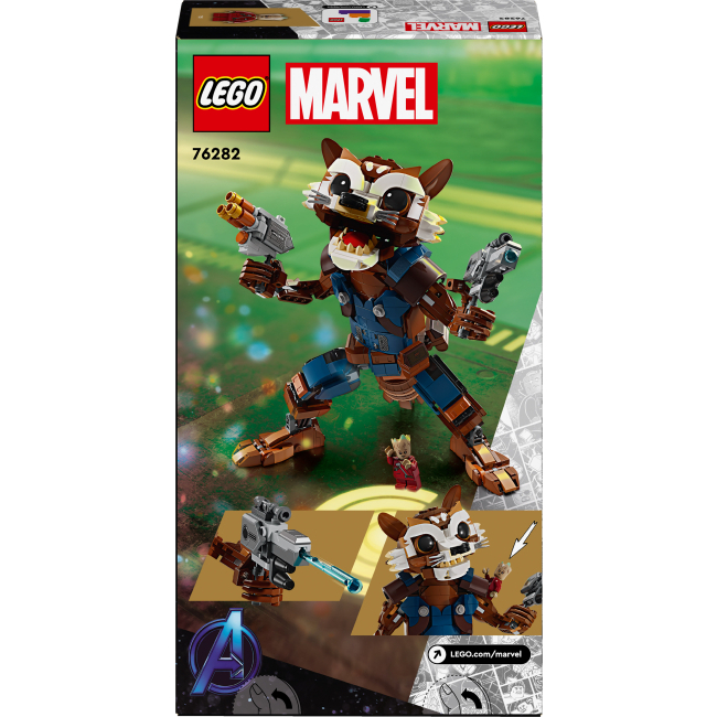 Конструктори LEGO - Конструктор LEGO Marvel Ракета й малюк Ґрут (76282)#3