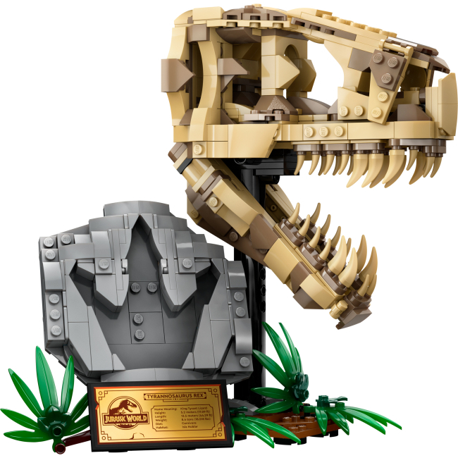 Конструкторы LEGO - Конструктор LEGO Jurassic World Окаменелости динозавров: череп тираннозавра (76964)#2