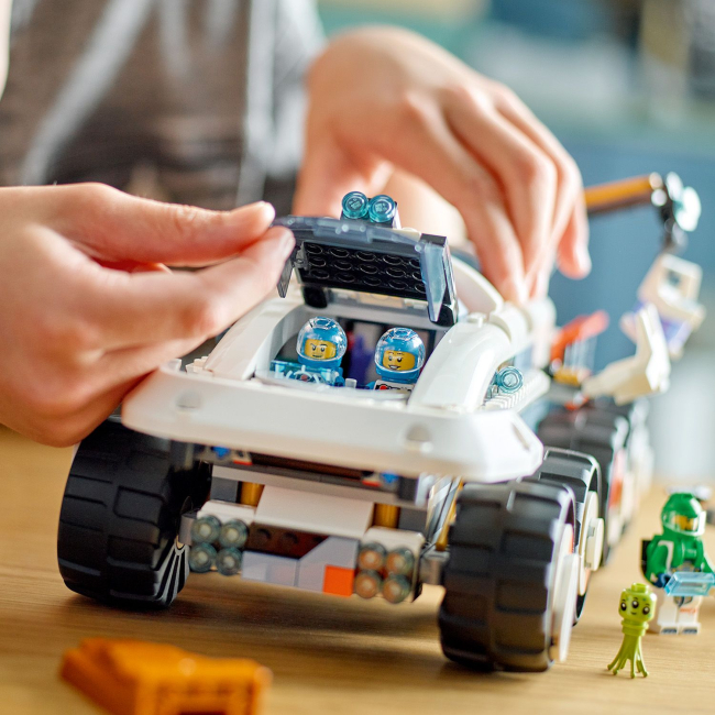 Конструктори LEGO - Конструктор LEGO City Командний всюдихід і кран-навантажувач (60432)#7