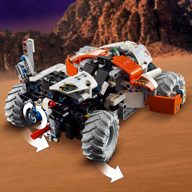 Конструктори LEGO - Конструктор LEGO Technic Космічний колісний навантажувач LT78 (42178)#7