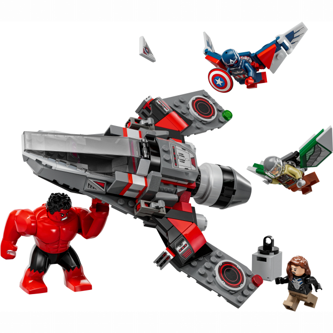 Конструктори LEGO - Конструктор LEGO Marvel Капітан Америка проти Червоного Халка (76292)#2