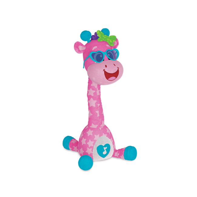 Розвивальні іграшки - Інтерактивна м'яка іграшка Kids Hits Dancing Giraffe Поллі (KH37-002)#3